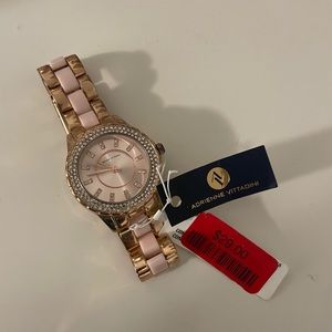 Adrienne Vittadini Rose gold Watch